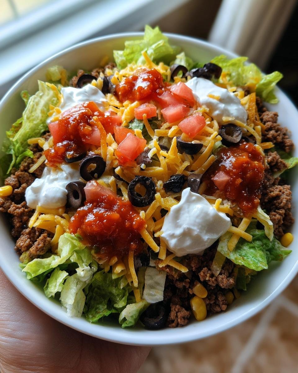 Seven-Layer Taco Salad - detail 4
