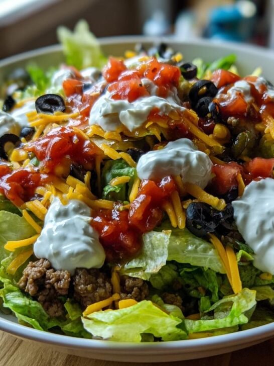 Seven-Layer Taco Salad
