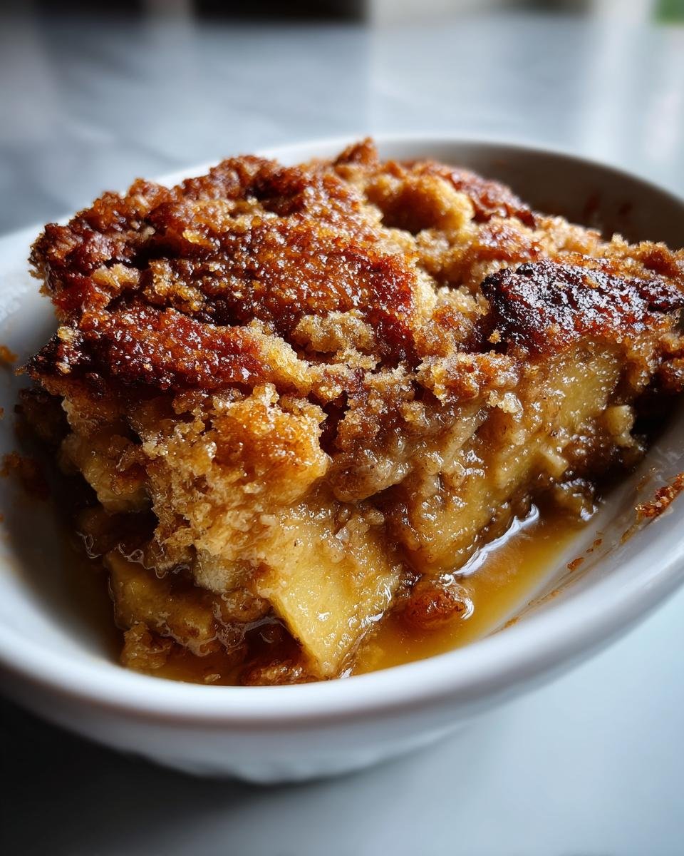 Southern Banana Cobbler - detail 3