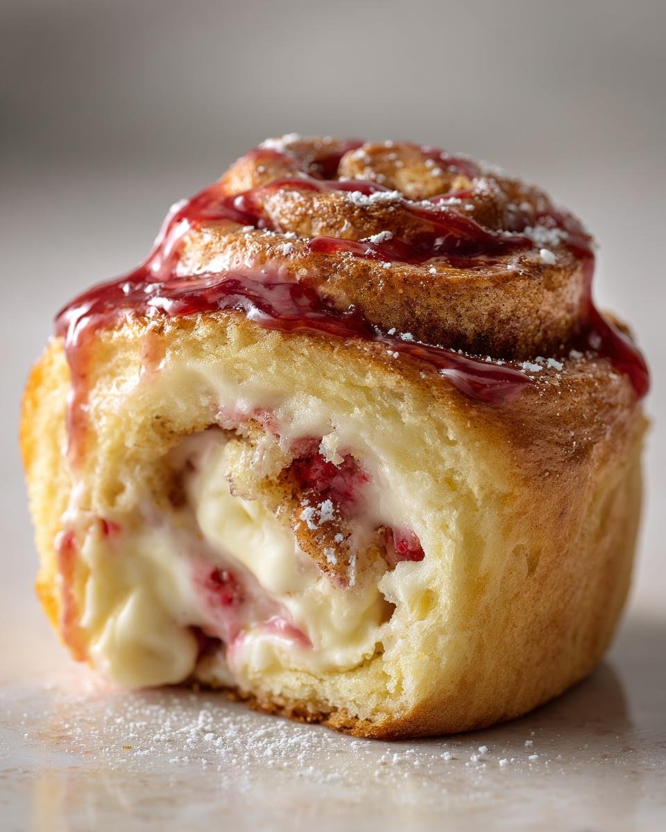 Strawberry Shortcake Cheesecake Rolls - detail 2