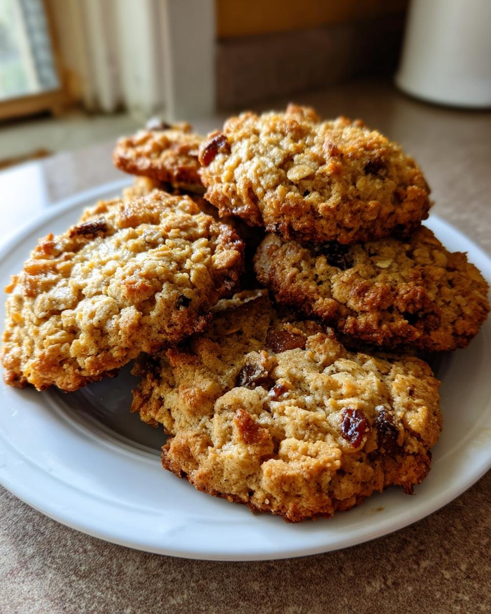 Sugar-Free Oatmeal Banana Cookies - detail 3