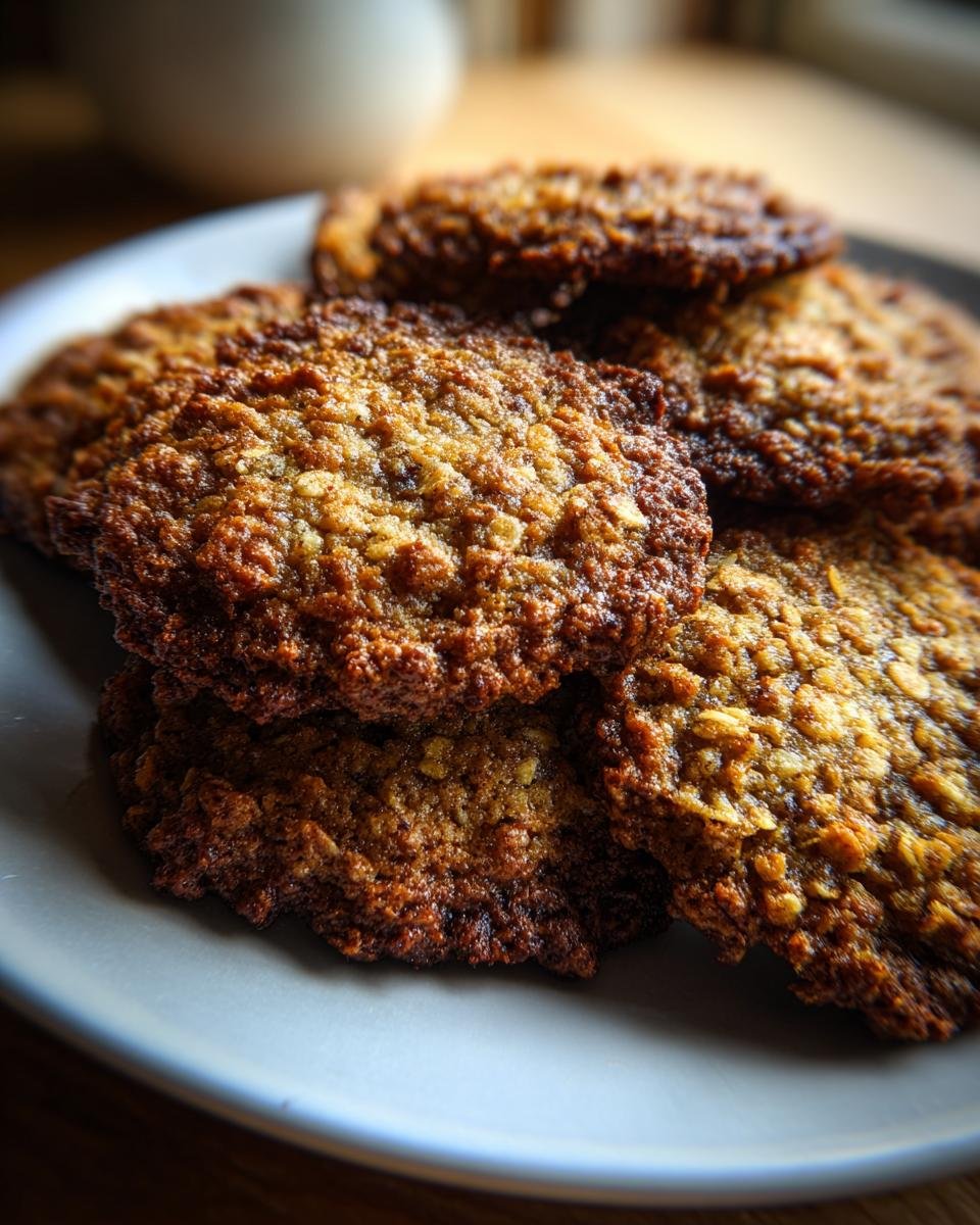 Sugar-Free Oatmeal Banana Cookies - detail 4