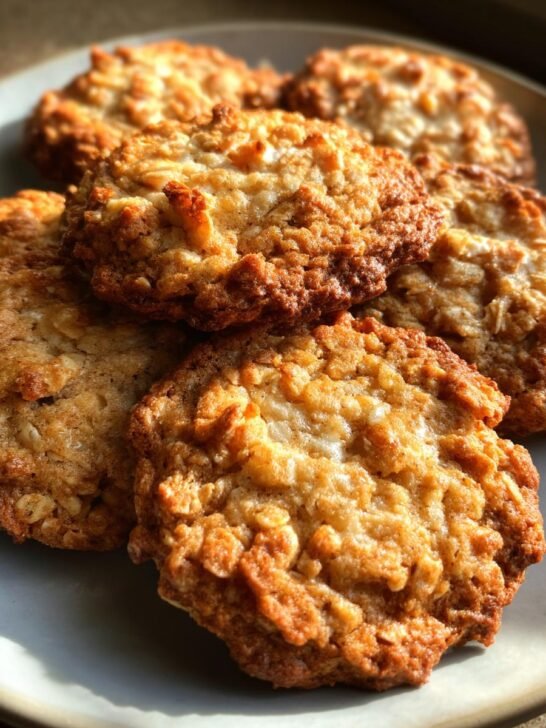 Sugar-Free Oatmeal Banana Cookies