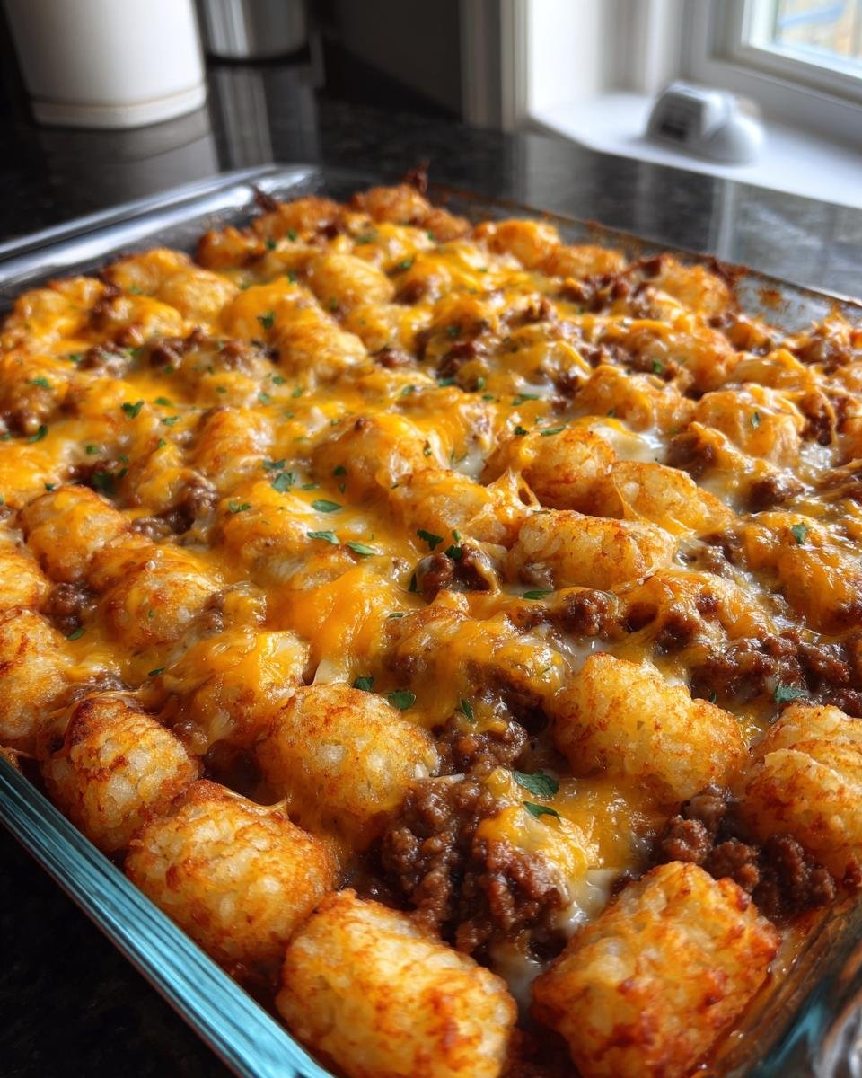 Tater Tot Hamburger Casserole - detail 1
