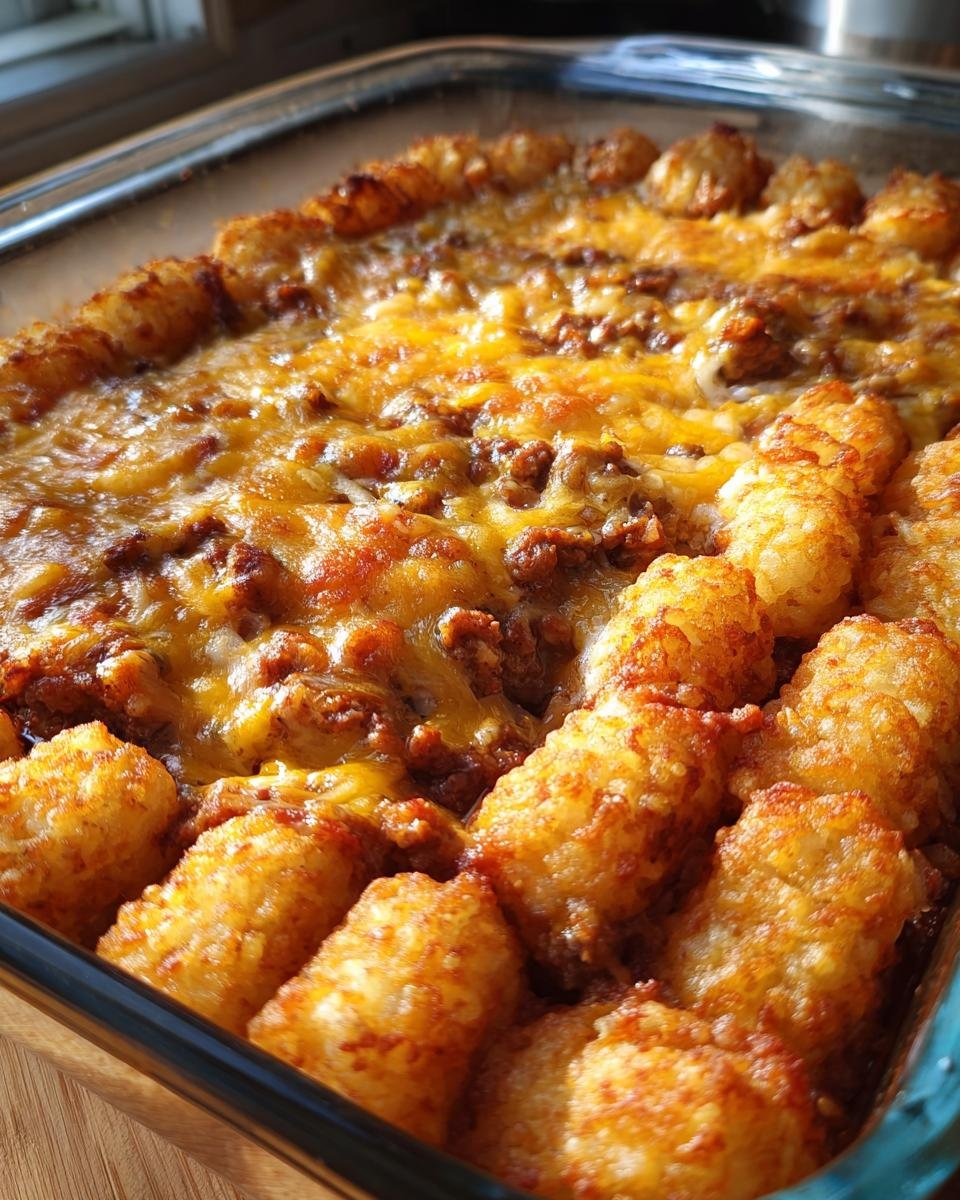 Tater Tot Hamburger Casserole - detail 2
