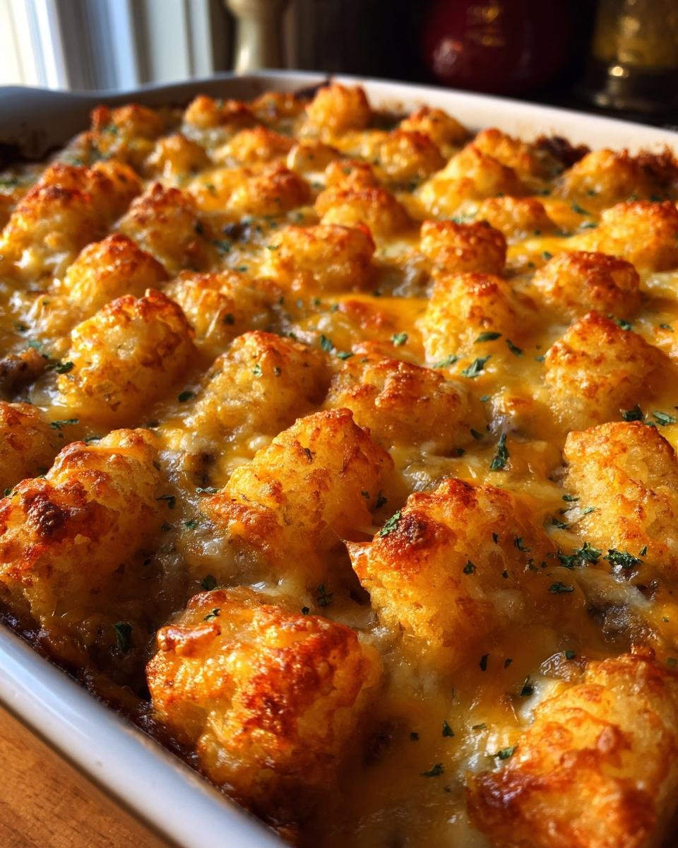 Tater Tot Hamburger Casserole - detail 3