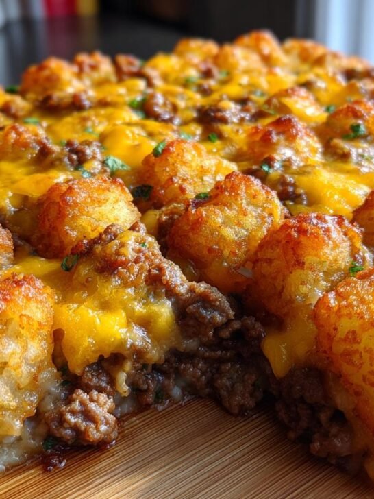 Tater Tot Hamburger Casserole