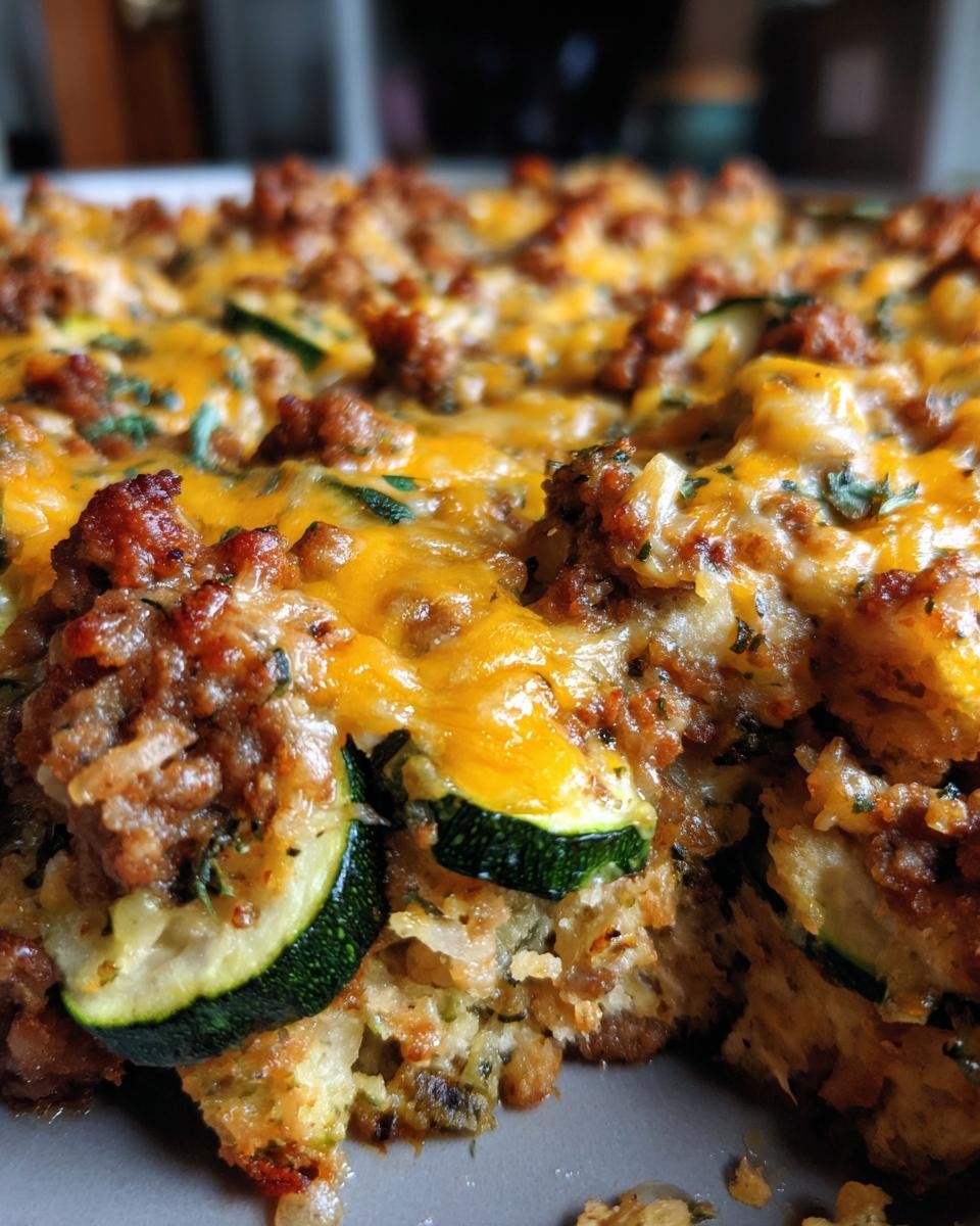 Zucchini Casserole with Stuffing Mix - detail 1