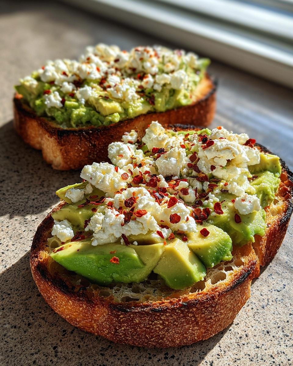 Avocado Feta Toast - detail 2