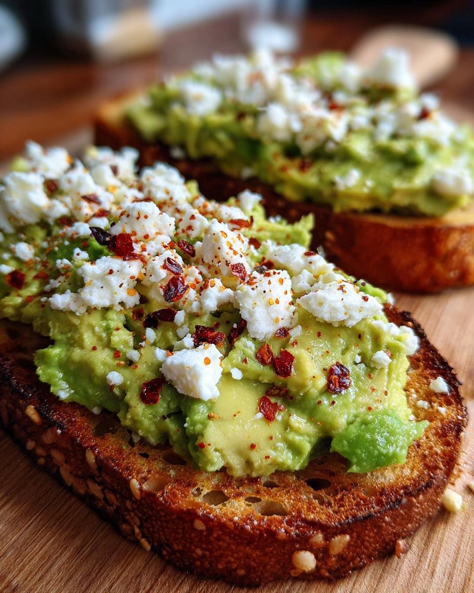 Avocado Feta Toast - detail 3