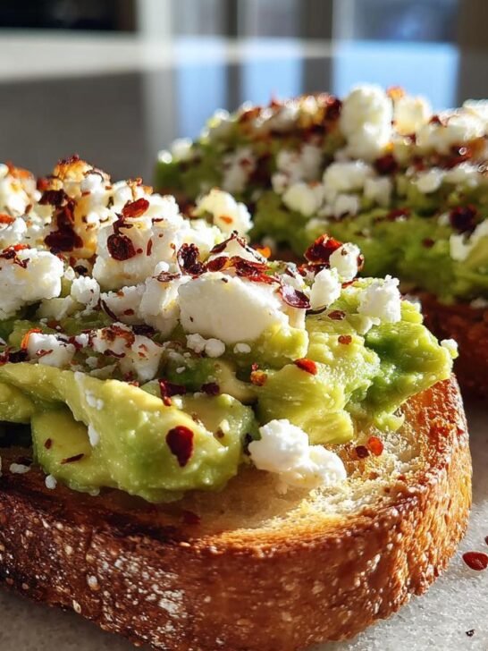 Avocado Feta Toast