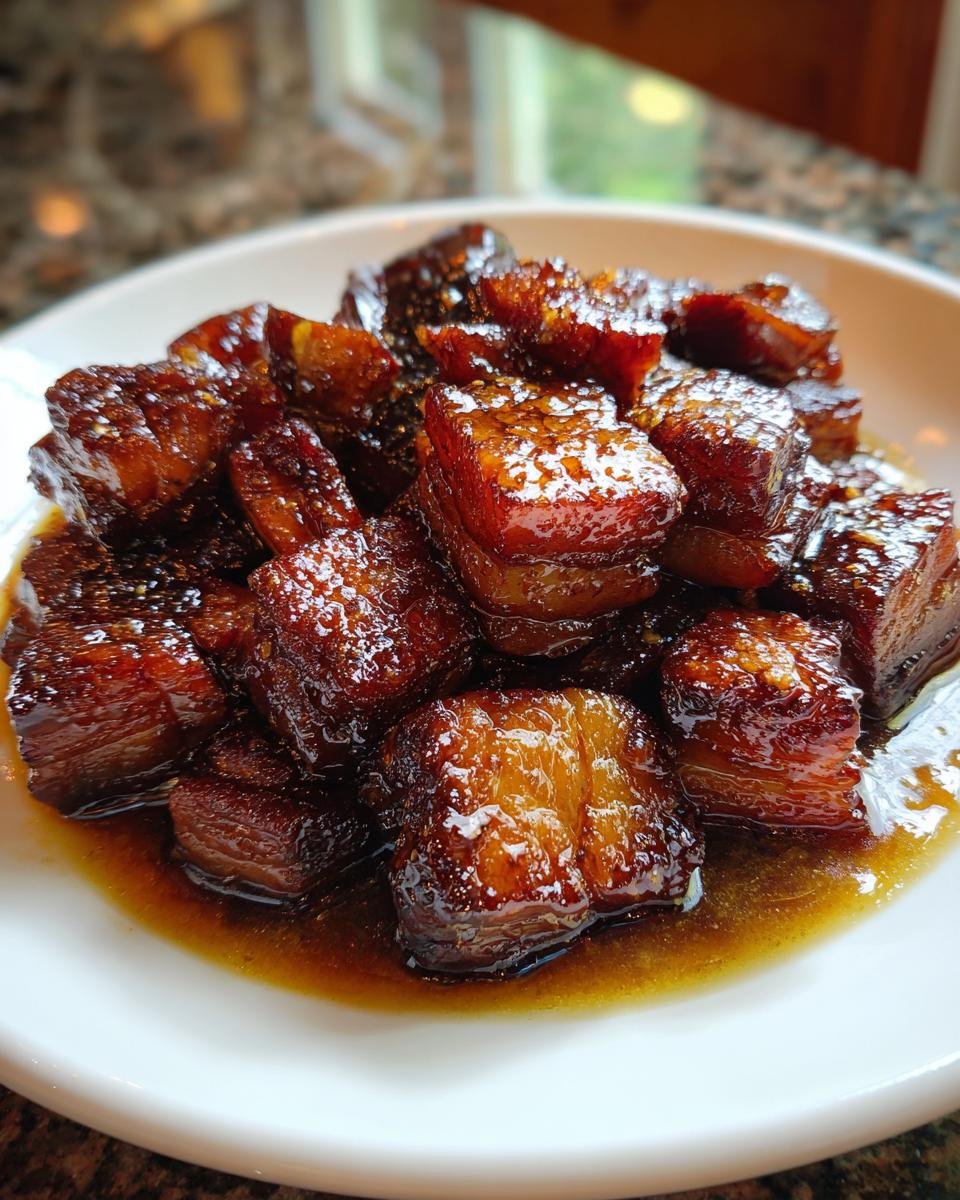 Braised Pork Belly - detail 1