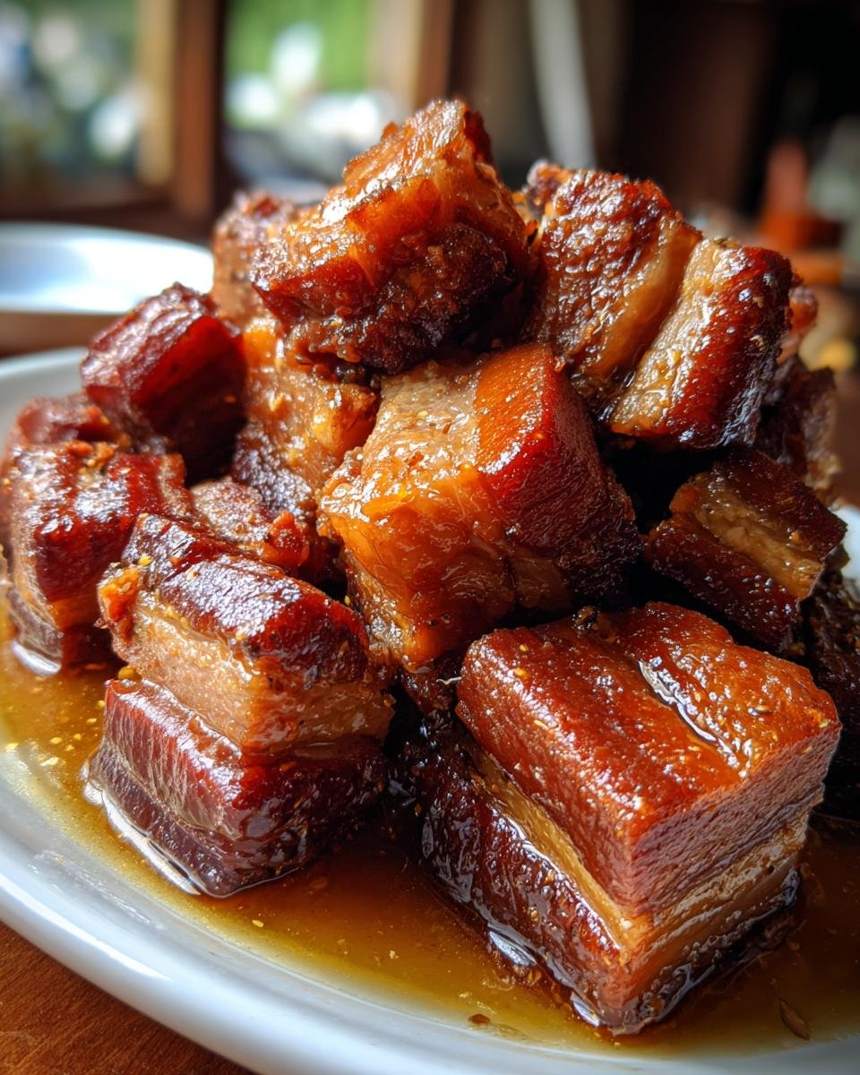 Braised Pork Belly - detail 2