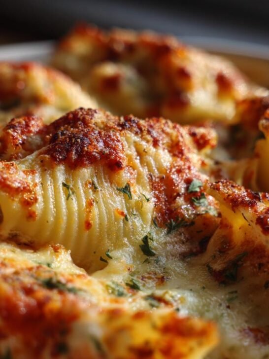 Chicken Bacon Ranch Stuffed Shells