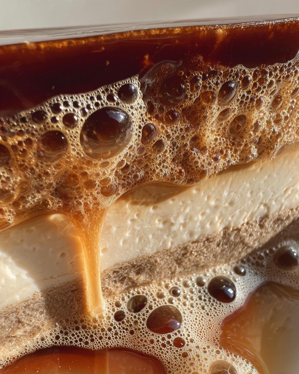 Coffee Gelatin with Three Milks - detail 3