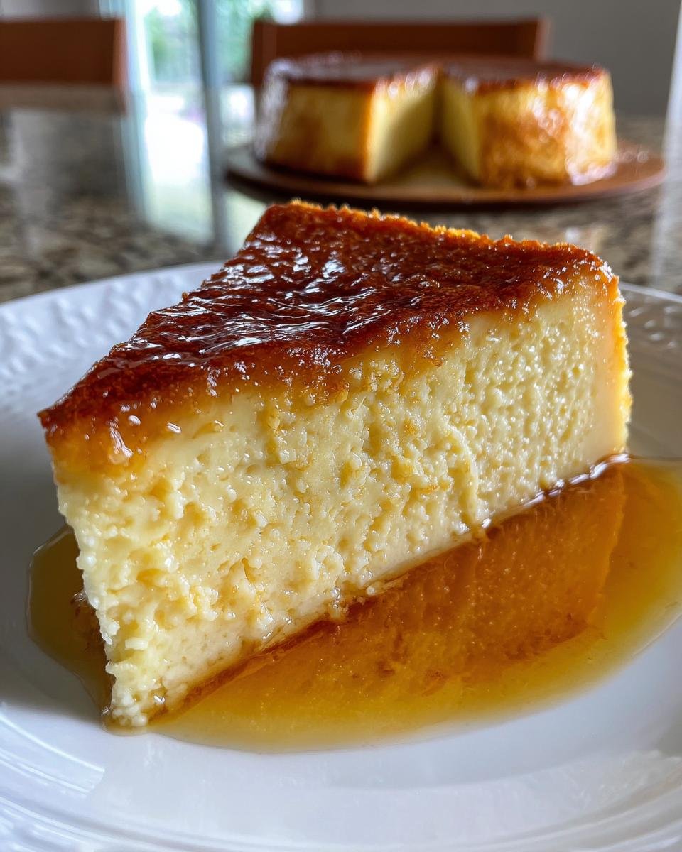 Cornstarch Flan - detail 2