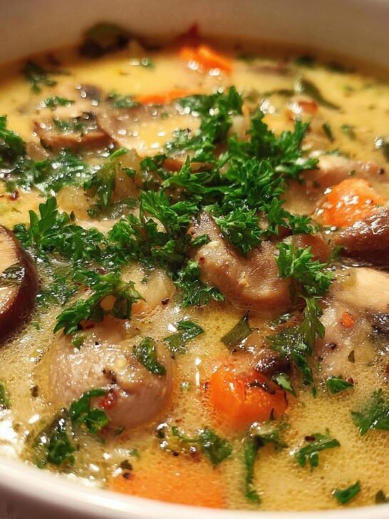Creamy Mushroom and Vegetable Soup