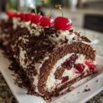Easy Black Forest Yule Log