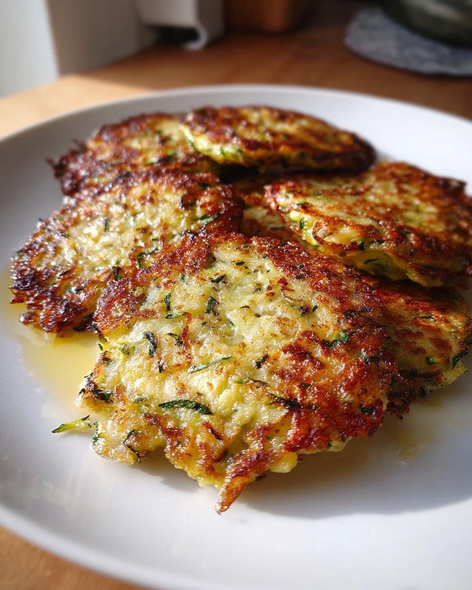Easy Zucchini Rosti - detail 3