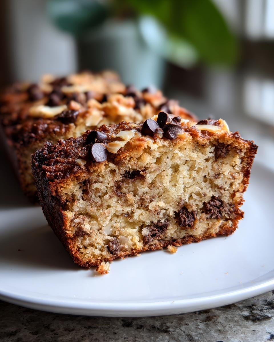 Flourless Almond Joy Greek Yogurt Cake - detail 2