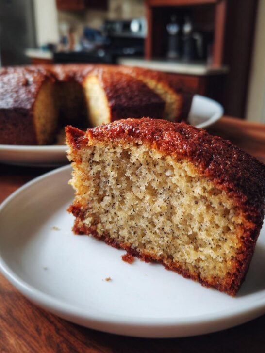 Flourless Cinnamon Chia Seed Cake