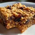 Grandma's Oatmeal Raisin Cookie Bars