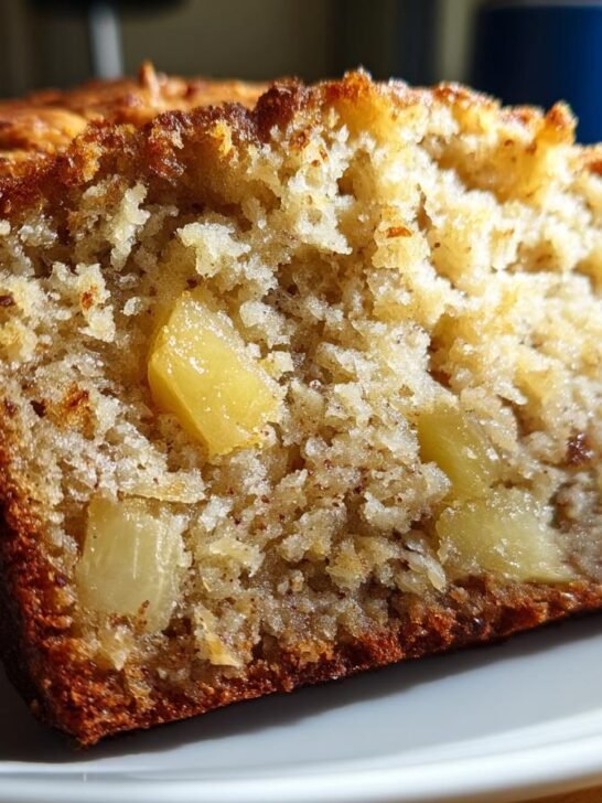 Hawaiian Banana Bread with Coconut and Pineapple