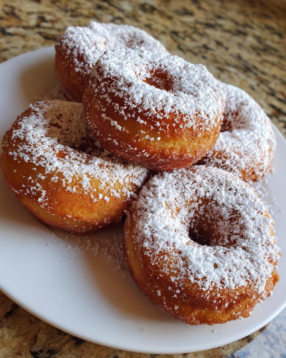 Homemade Cake Donuts - detail 1