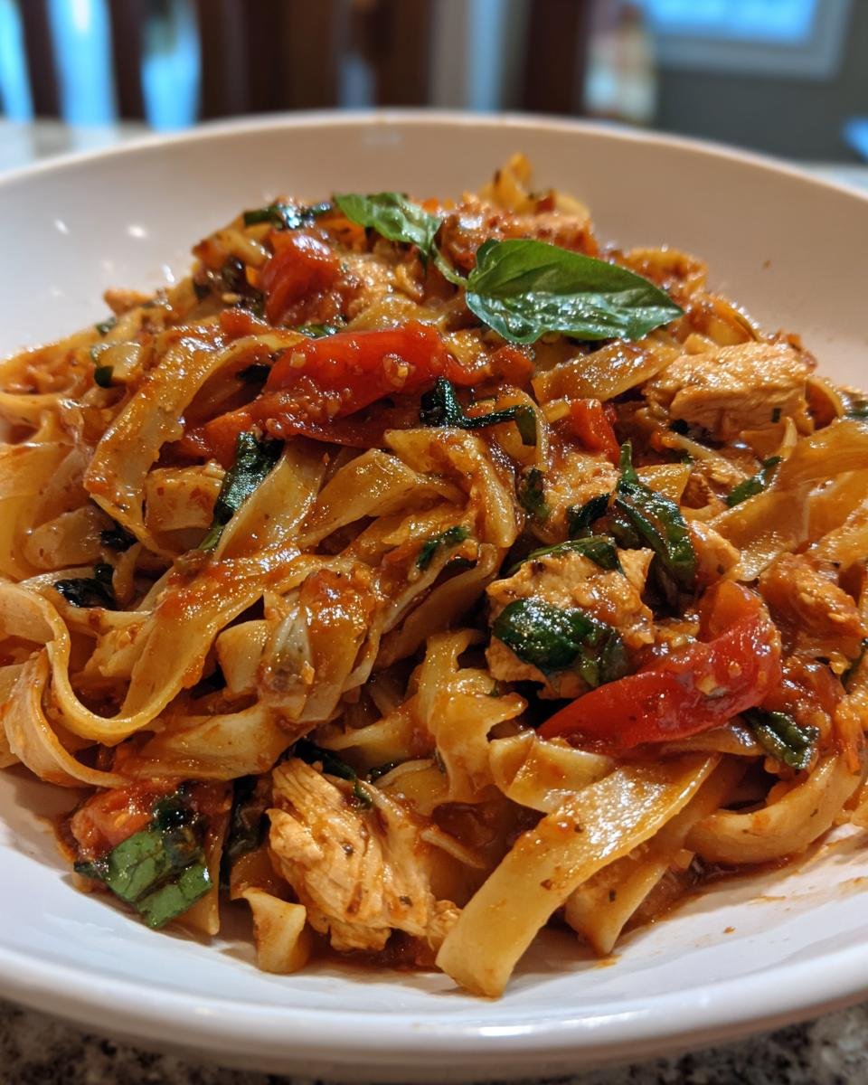 Italian Drunken Noodles - detail 1