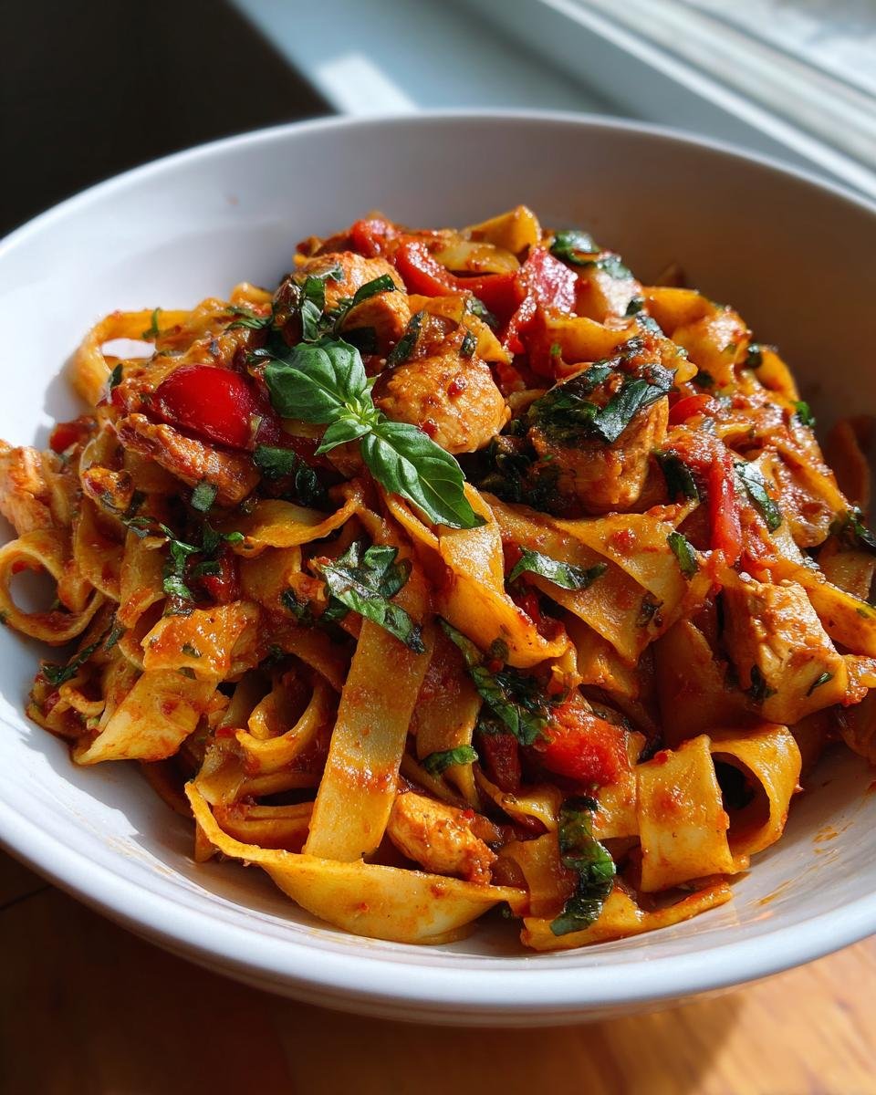 Italian Drunken Noodles - detail 2