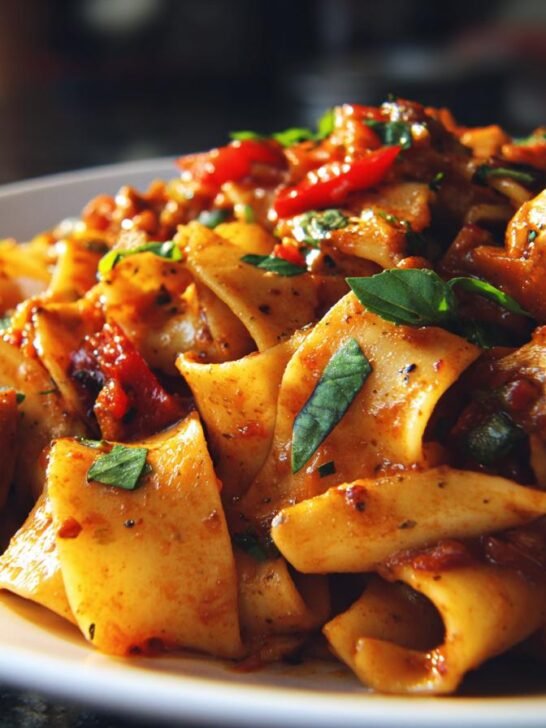 Italian Drunken Noodles