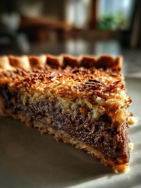 Keto German Chocolate Pie