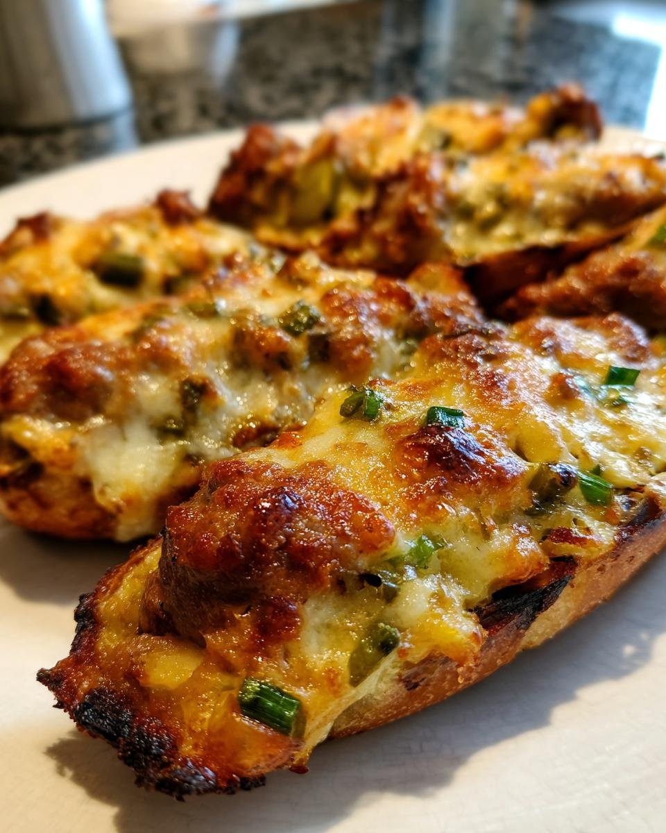 Keto Jalapeño Popper Sausage Boats - detail 1