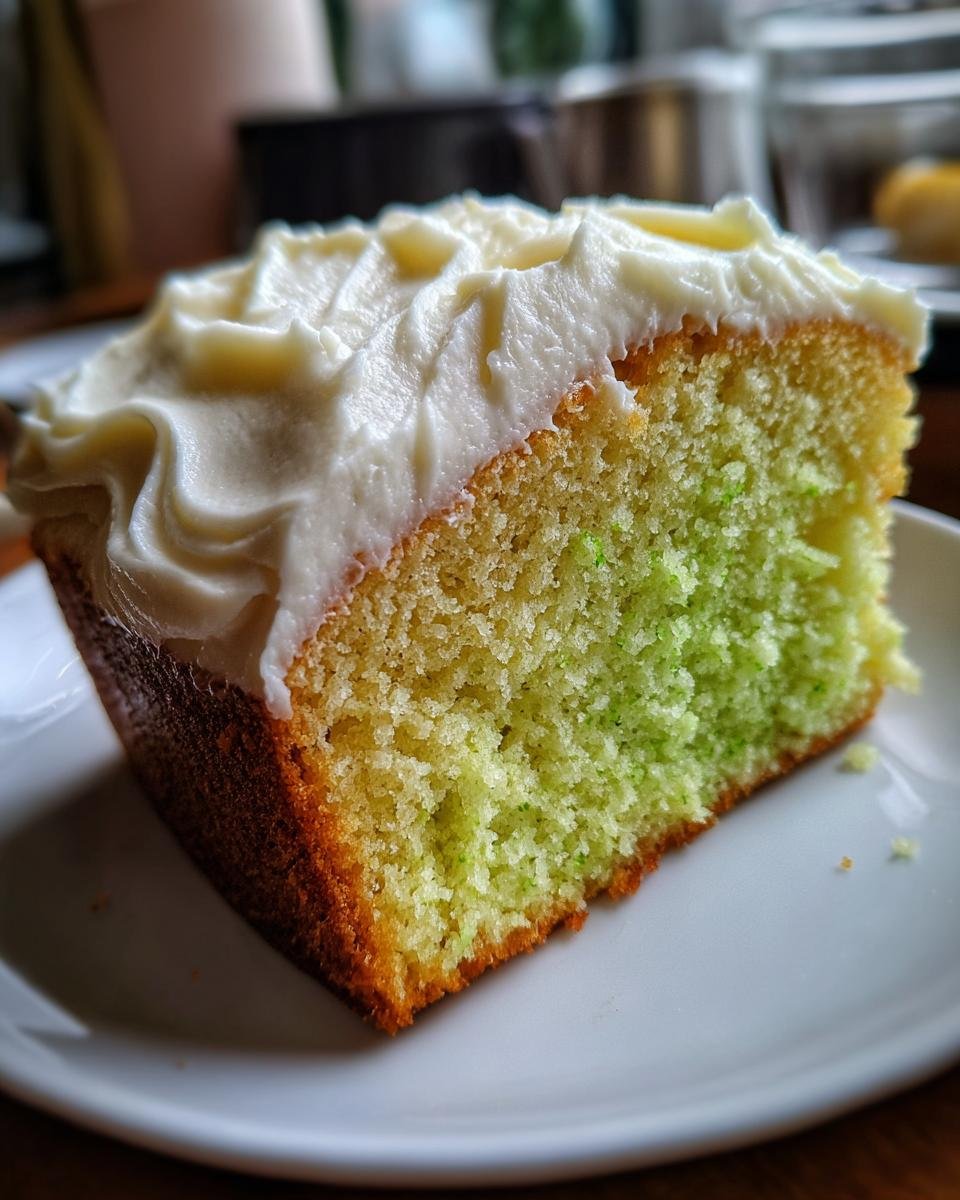 Key Lime Cream Cheese Pound Cake - detail 2