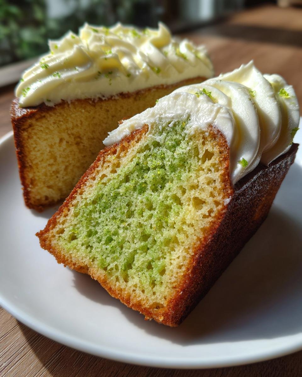 Key Lime Cream Cheese Pound Cake - detail 3