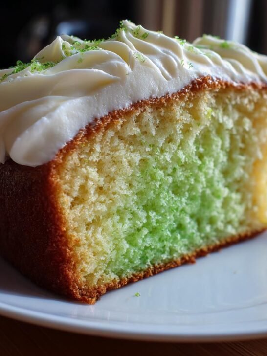 Key Lime Cream Cheese Pound Cake