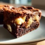 Lemon Brownies with White Chocolate