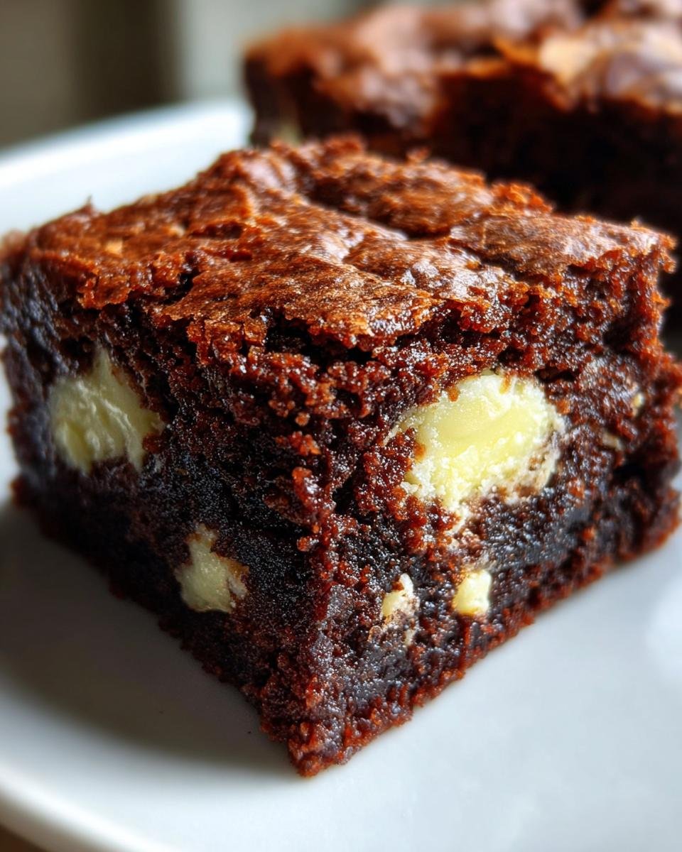 Lemon Brownies with White Chocolate - detail 3