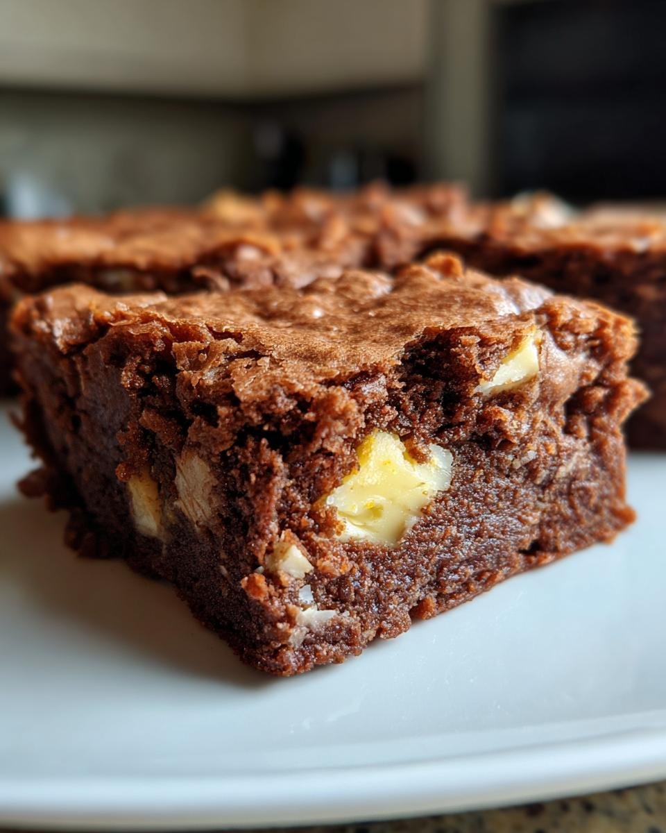 Lemon Brownies with White Chocolate - detail 5