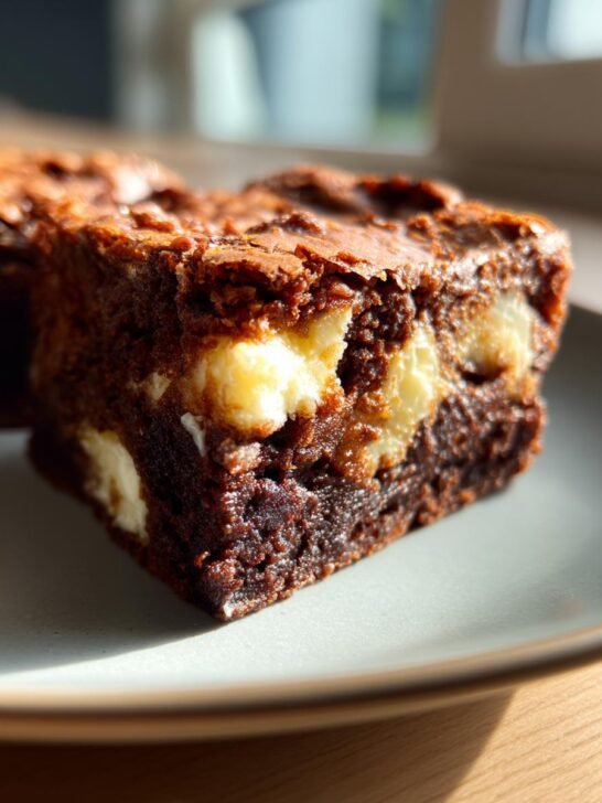 Lemon Brownies with White Chocolate