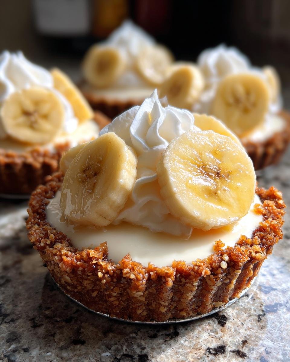 No-Bake Mini Banana Cream Pies - detail 1