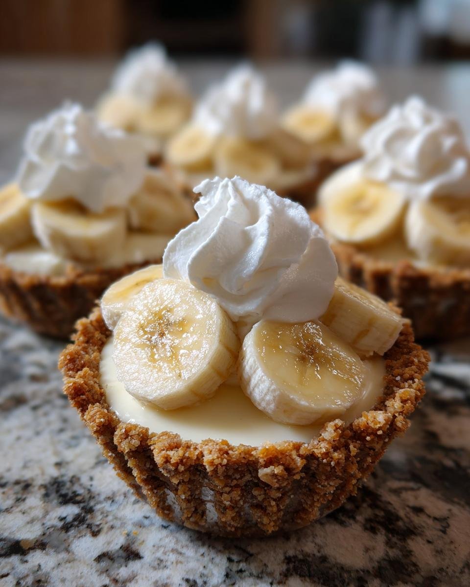 No-Bake Mini Banana Cream Pies - detail 2