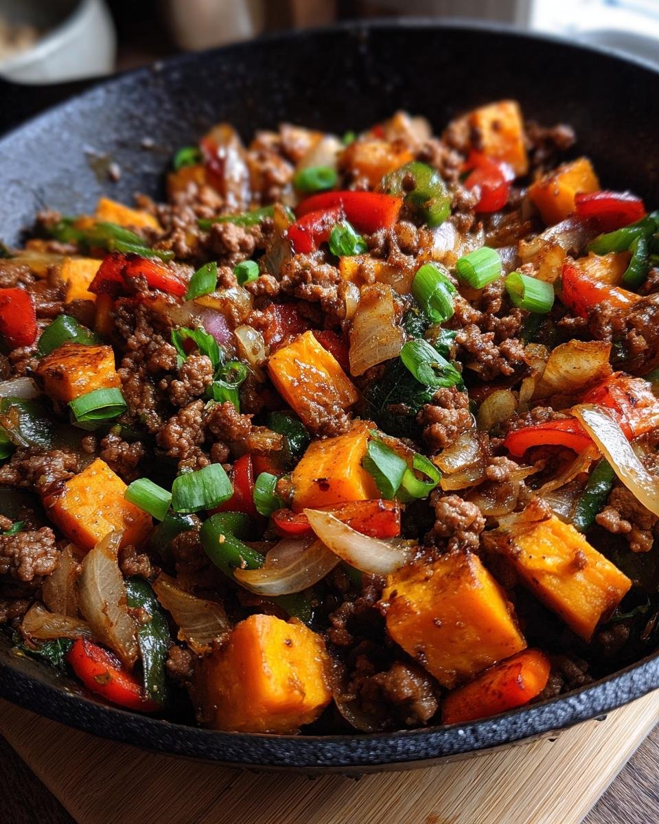 One-Pan Ground Beef and Sweet Potato Delight - detail 1
