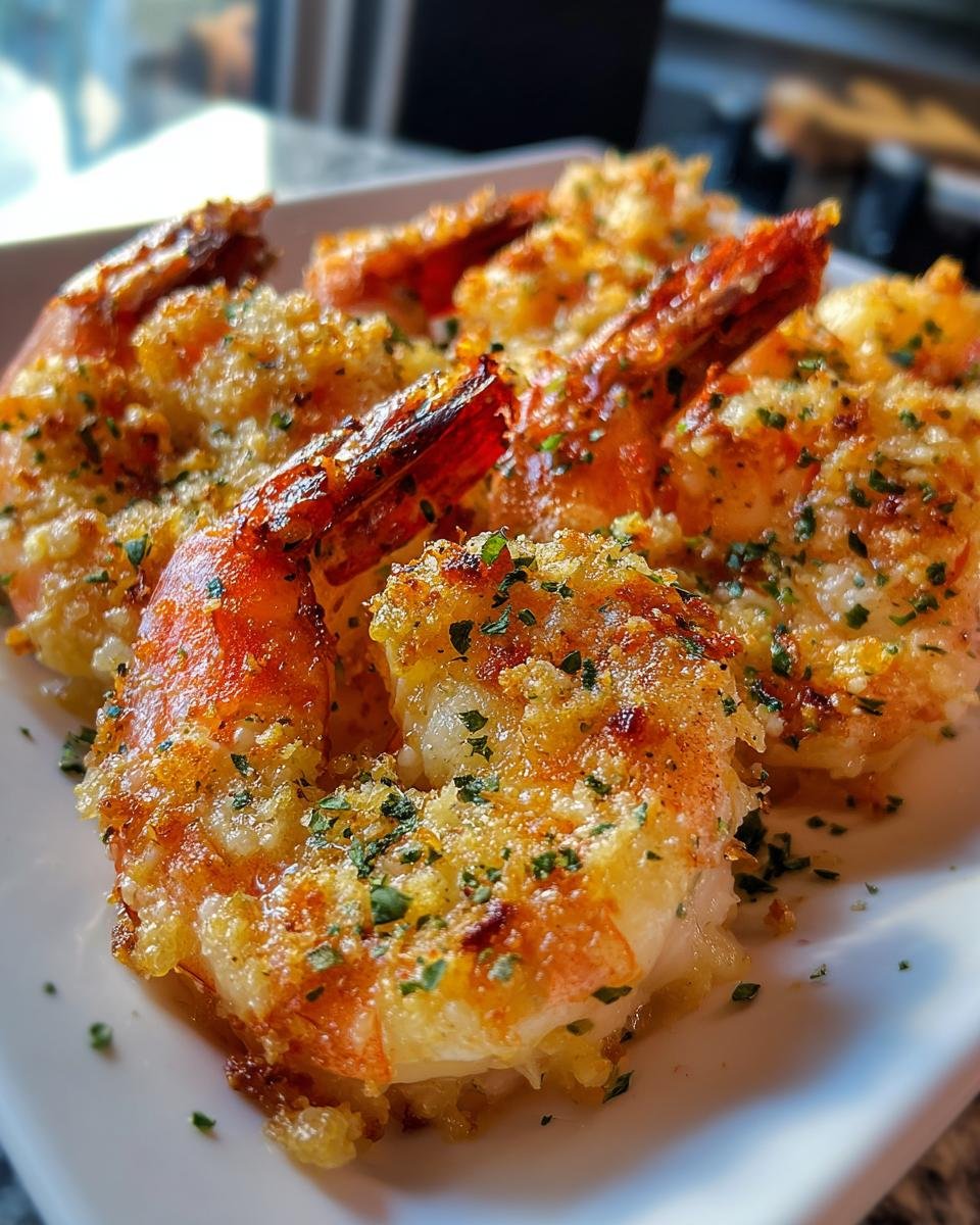 Parmesan Baked Shrimp - detail 1