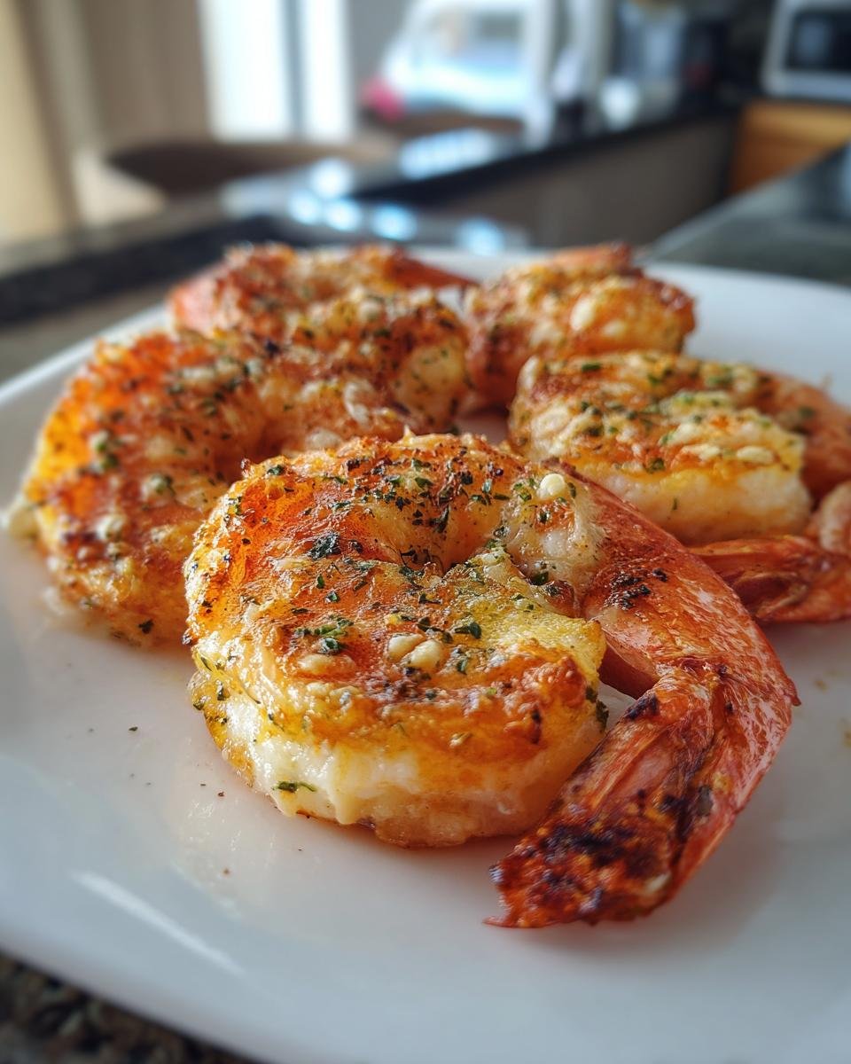 Parmesan Baked Shrimp - detail 2
