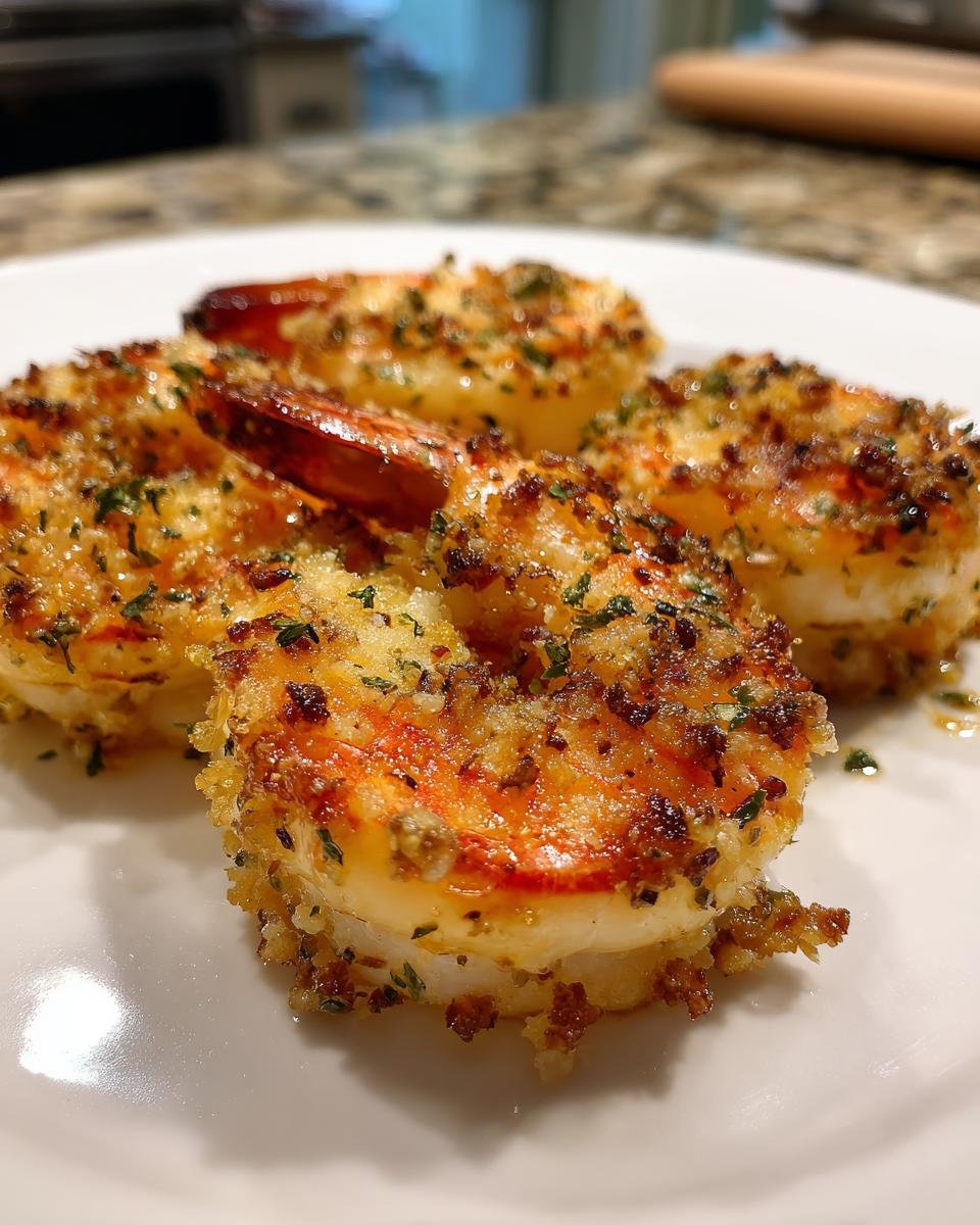 Parmesan Baked Shrimp - detail 4