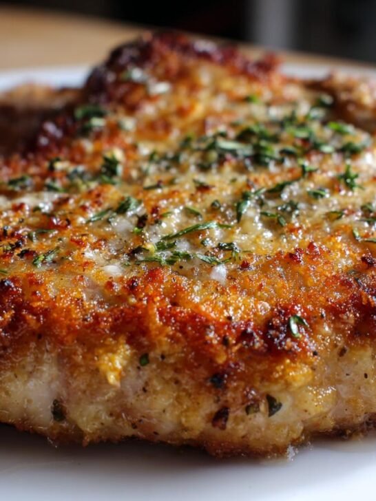Parmesan Crusted Pork Chops