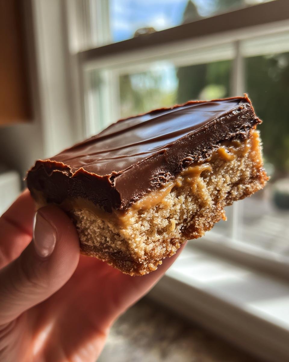 Peanut Butter Dream Bars - detail 1