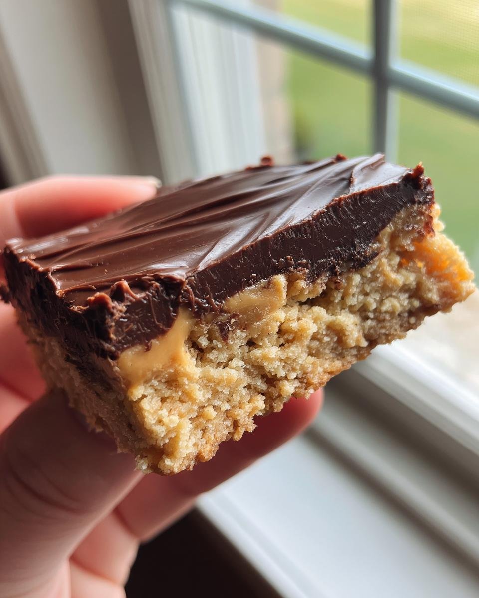 Peanut Butter Dream Bars - detail 2