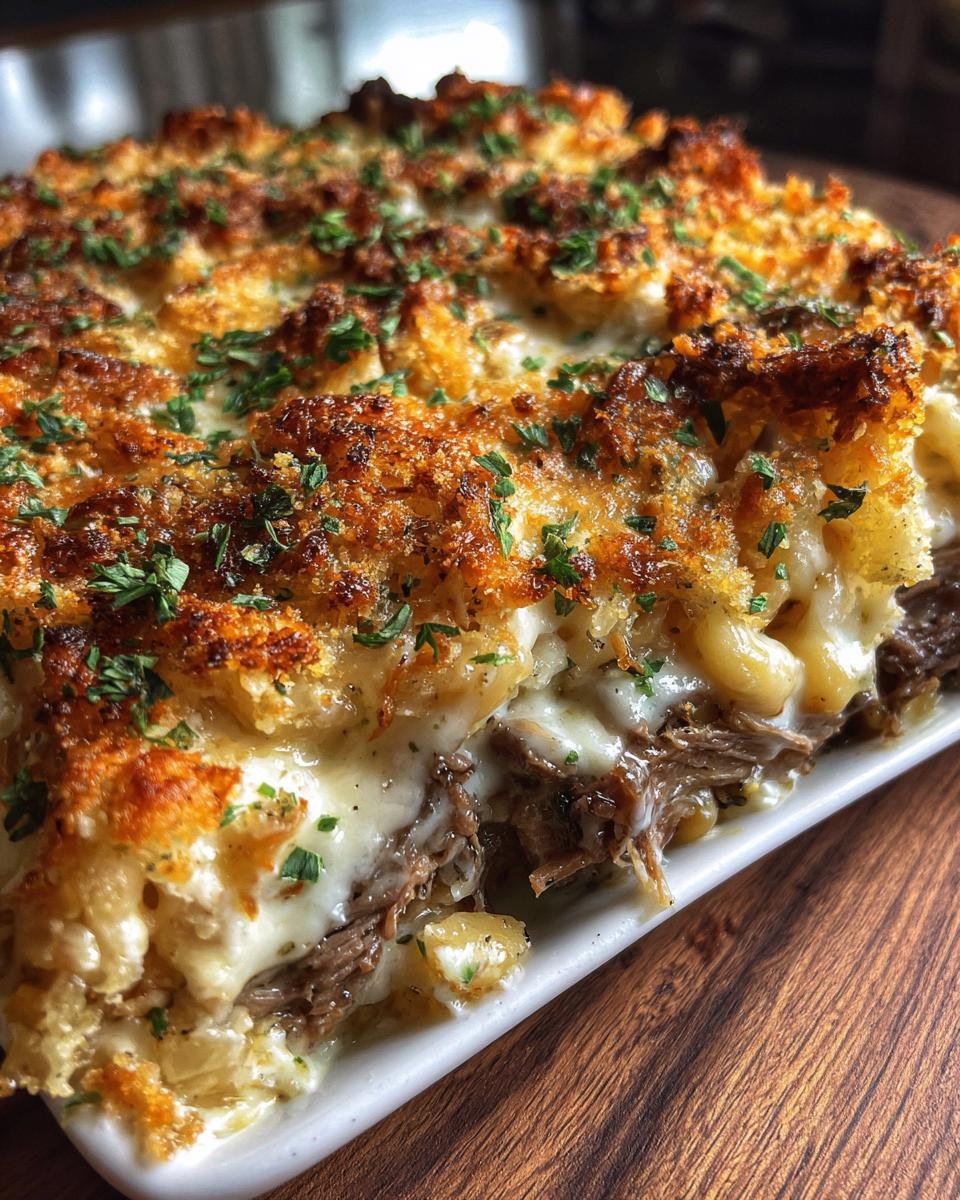 Philly Cheese Steak Casserole - detail 3